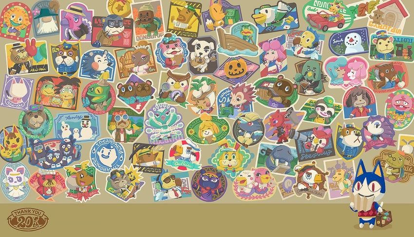 isabelle, tom nook, timmy, tommy, k.k. slider, and 66 more (animal crossing)