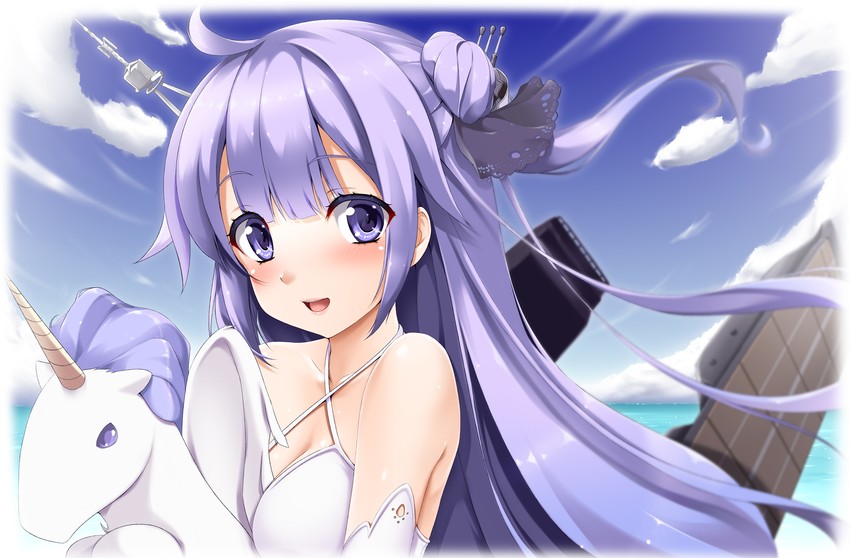 unicorn (azur lane) drawn by toranoo