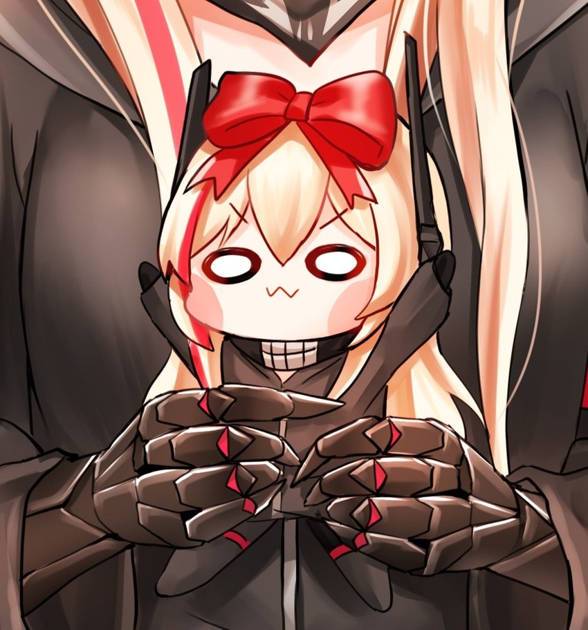 m4 sopmod ii and m4 sopmod ii jr (girls' frontline) drawn by honyang