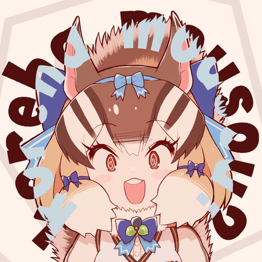 siberian chipmunk (kemono friends and 1 more) drawn by kitsunetsuki_itsuki