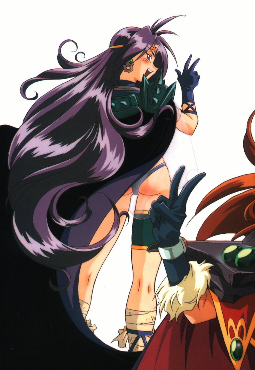 lina inverse and naga the serpent (slayers) drawn by araizumi_rui