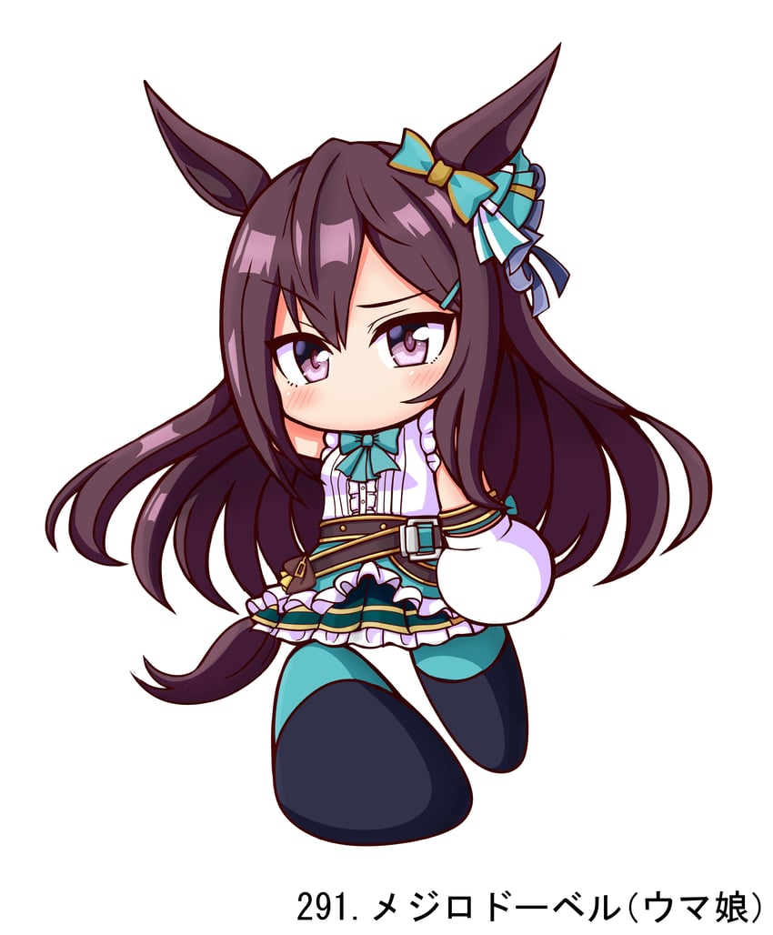 mejiro dober (umamusume and 1 more) drawn by shiroi_tansu