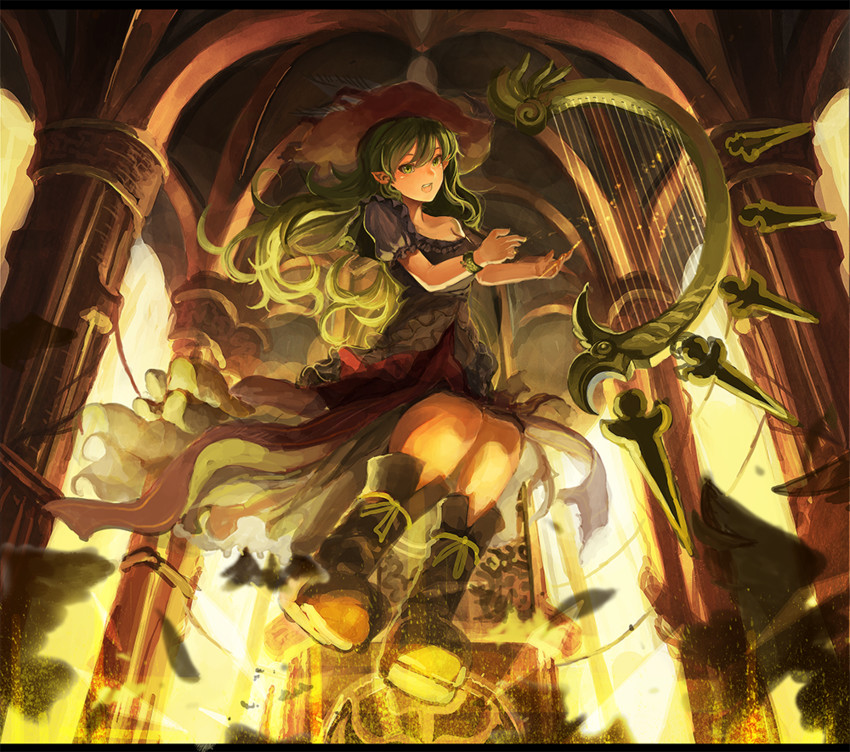 pixiv fantasia and 1 more drawn by shirorin_(ballet_girl's)