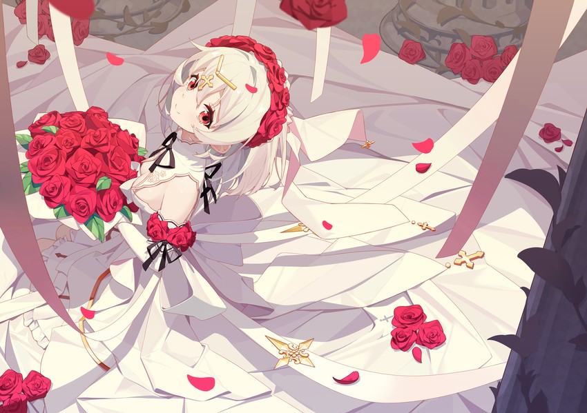 theresa apocalypse (honkai and 1 more) drawn by aiee