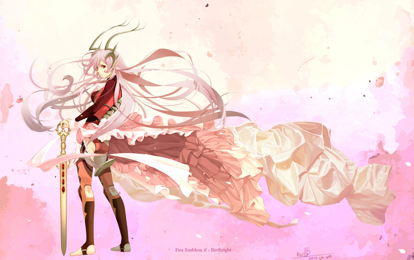 female corrin (fire emblem and 1 more) drawn by kero_sweet