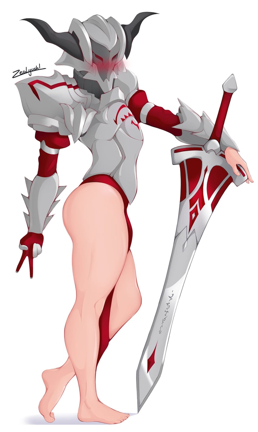 mordred (fate and 1 more) drawn by zealyush