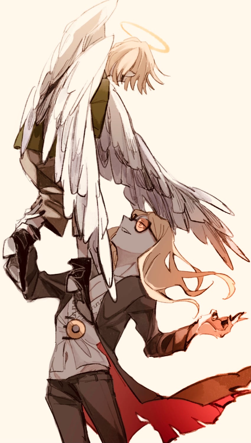 tezcatlipoca and daybit sem void (fate and 1 more) drawn by ss5yzumizumi1