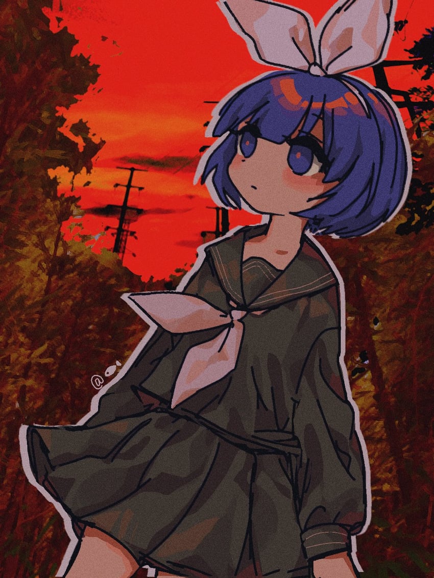 unnamed girl (indie utaite and 1 more) drawn by nnn_yu