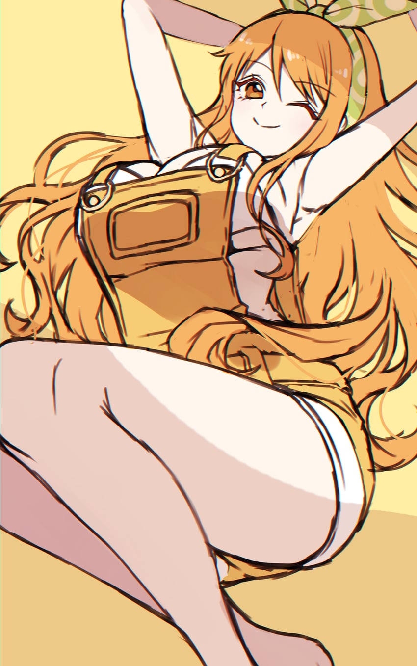 nami (one piece and 1 more) drawn by crazy_otama