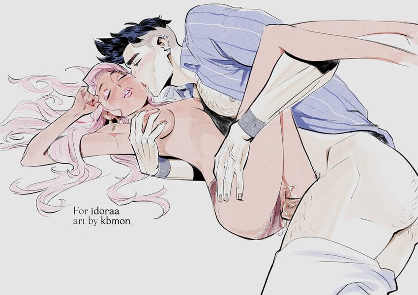 danyal baron and briar rose (fairytale police hoe department) drawn by kb-mon