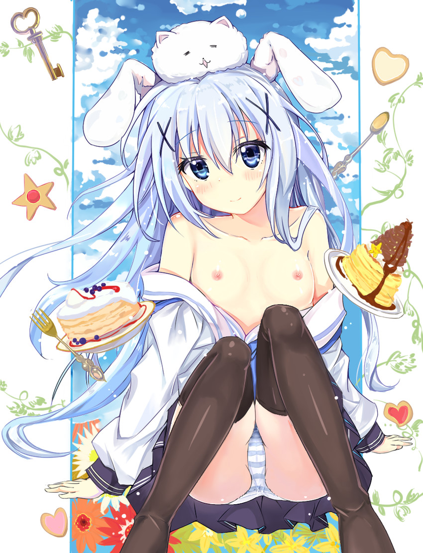 kafuu chino and tippy (gochuumon wa usagi desu ka?) drawn by kiriko_(araragikoyomi)