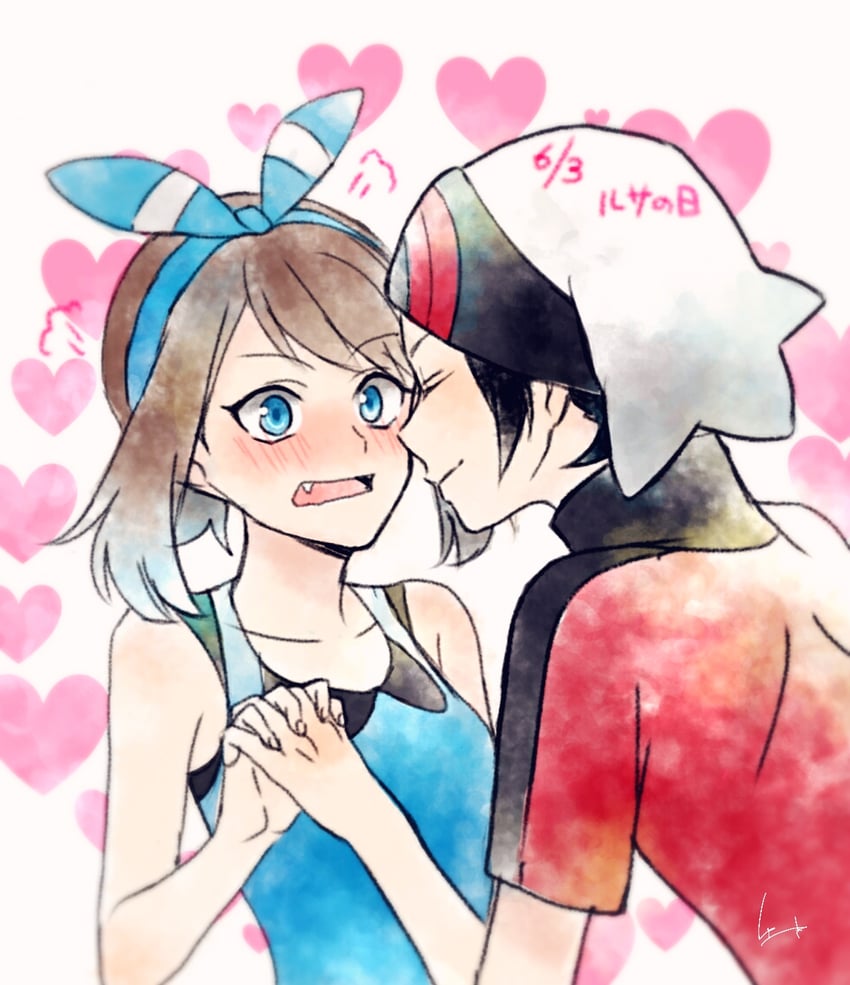 may and brendan (pokemon and 1 more) drawn by yuuki_(yuuk_yume)