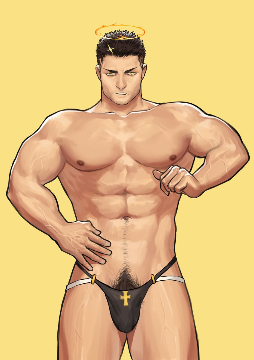 zabaniyya (original and 1 more) drawn by baimeme