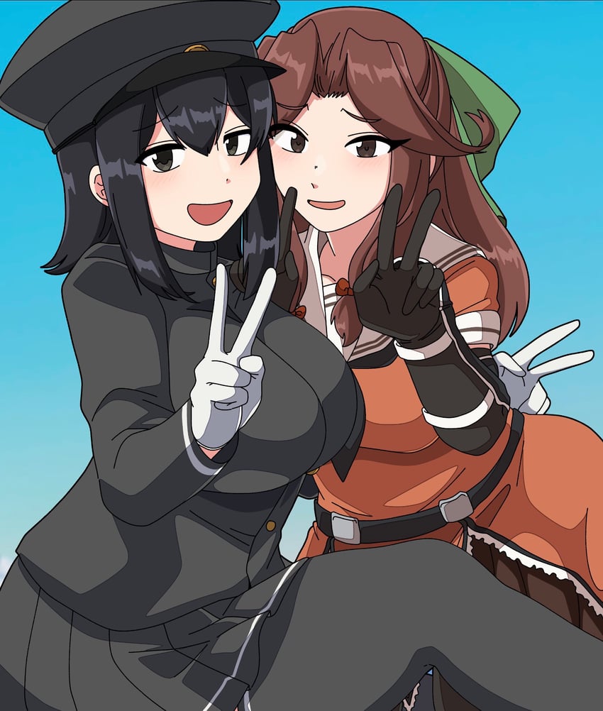 jintsuu, akitsu maru, and akitsu maru kai (kantai collection) drawn by k_(shiganai_shakaijin)