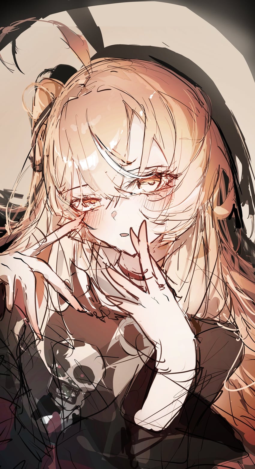 nanashi mumei and nightmare (hololive and 1 more) drawn by ummwa
