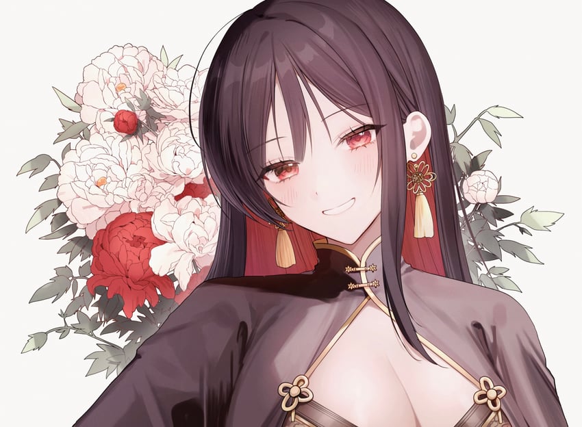 moran (goddess of victory: nikke) drawn by kumo_tabetai