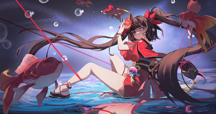 sparkle (honkai and 1 more) drawn by dual_blow and flong