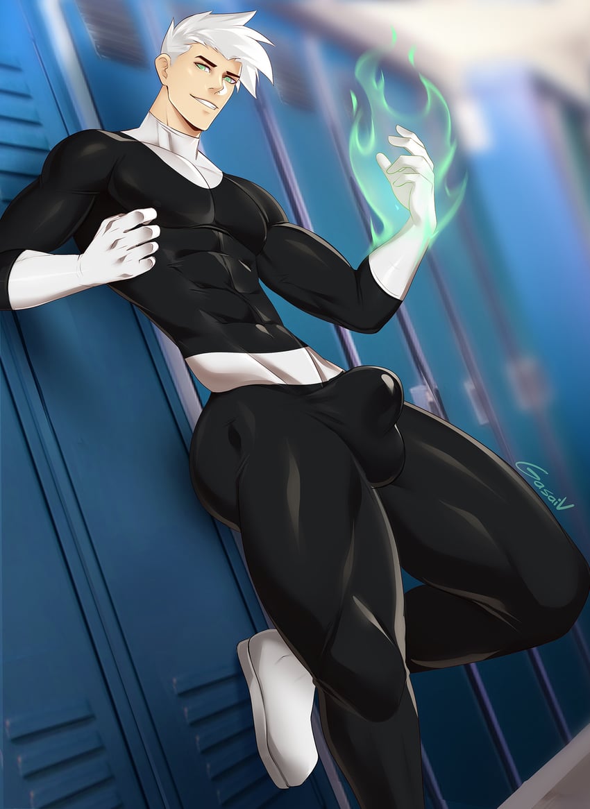 danny fenton (danny phantom) drawn by gasaiv