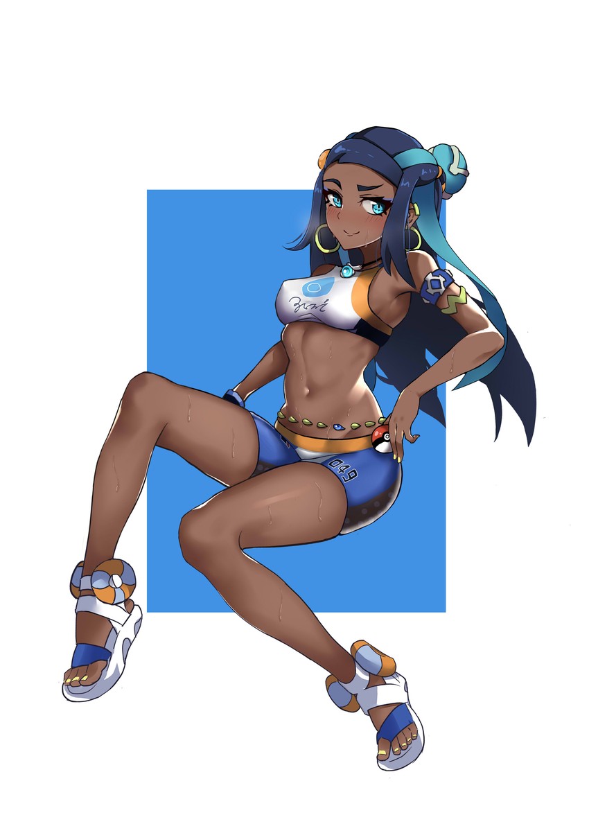 nessa (pokemon and 1 more) drawn by tucao_xiansen