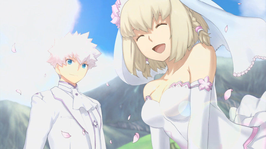 saki and aoto (ar tonelico and 1 more) drawn by nagi_ryou