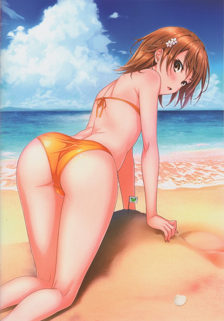 misaka mikoto (toaru majutsu no index and 1 more) drawn by isshi_pyuma