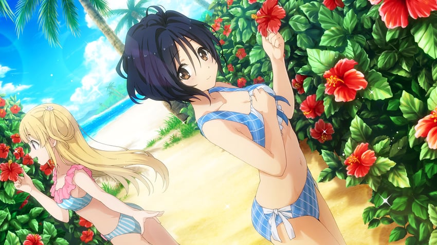 takigawa miu and fujima sakura (22/7 and 1 more)