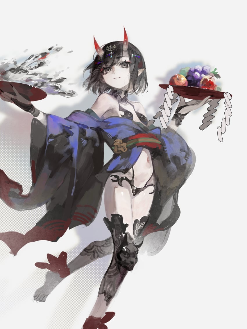 shuten douji (fate and 1 more) drawn by jiuxiaoshi