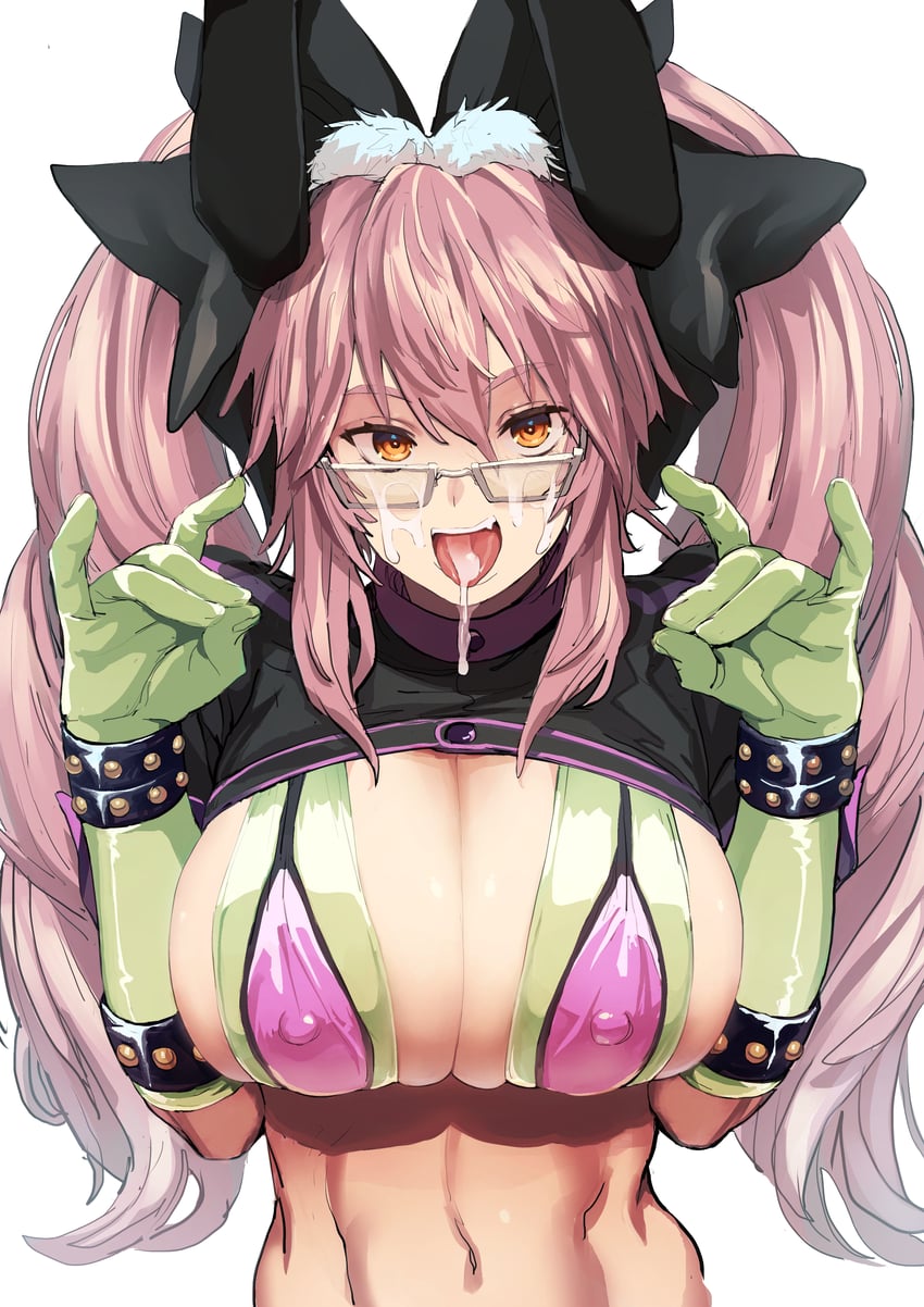 tamamo, florence nightingale, and koyanskaya (fate and 1 more) drawn by mik_yanase