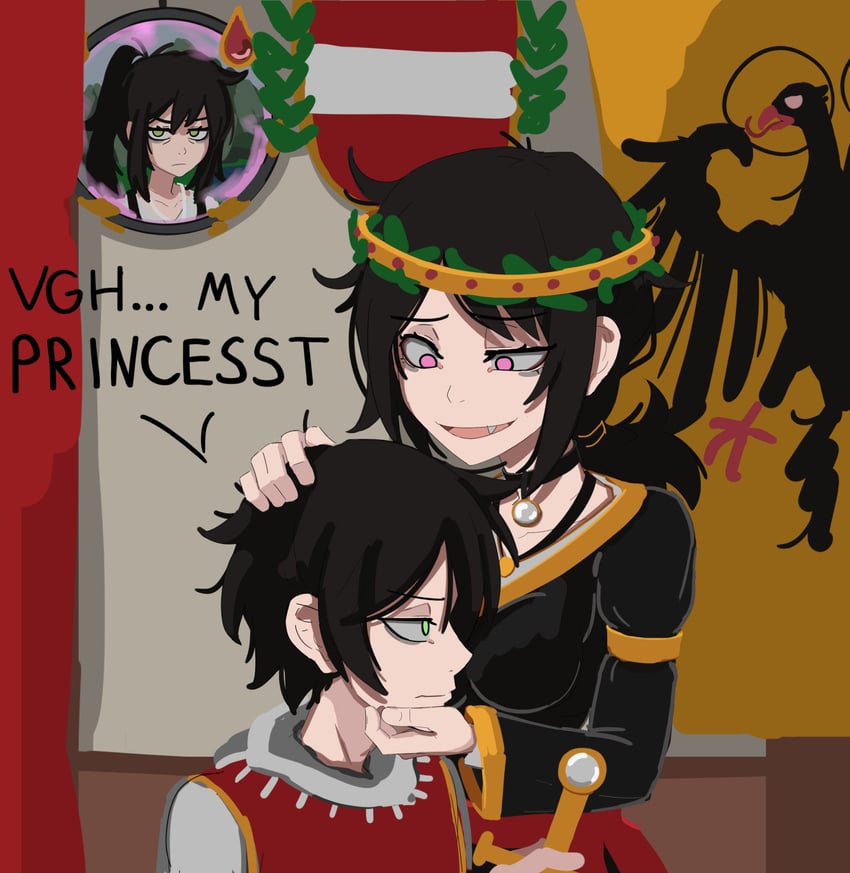 ashley graves, andrew graves, and renee graves (the coffin of andy and leyley) drawn by kurokimoko
