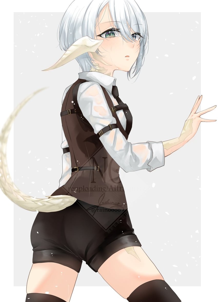 warrior of light (final fantasy and 1 more) drawn by nanase_kokono