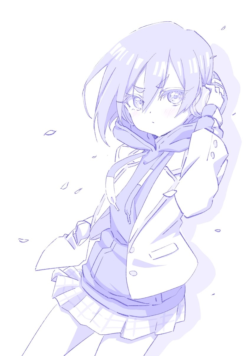 haraga kurumi (kimi no koto ga dai dai dai dai daisuki na 100-nin no kanojo) drawn by chet_ray