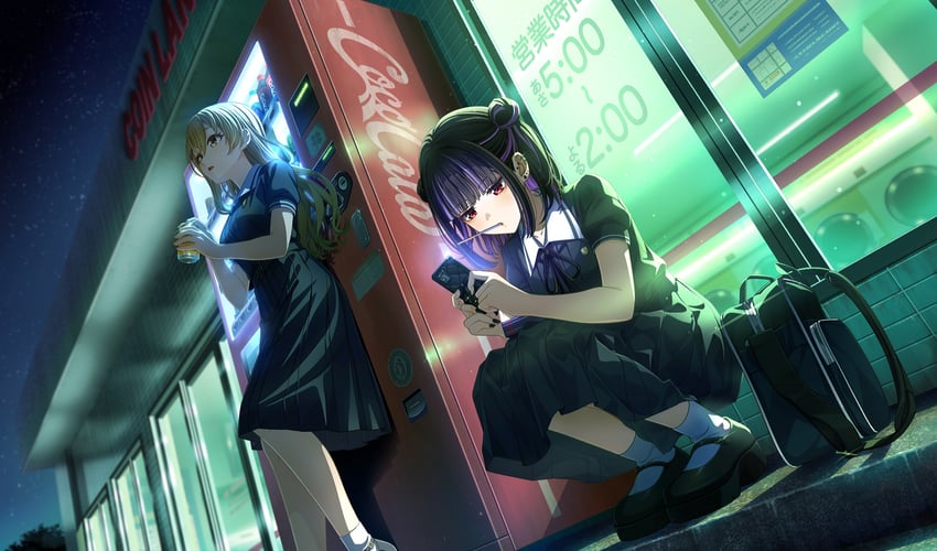 kamabe chiaki and nara kurumi (cinderella series and 1 more)
