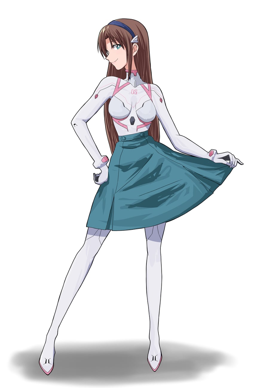 makinami mari illustrious (neon genesis evangelion and 2 more) drawn by sashimi_(sasihmi)