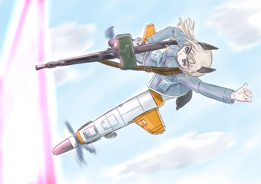 eila ilmatar juutilainen (world witches series and 1 more) drawn by keyboardnoob