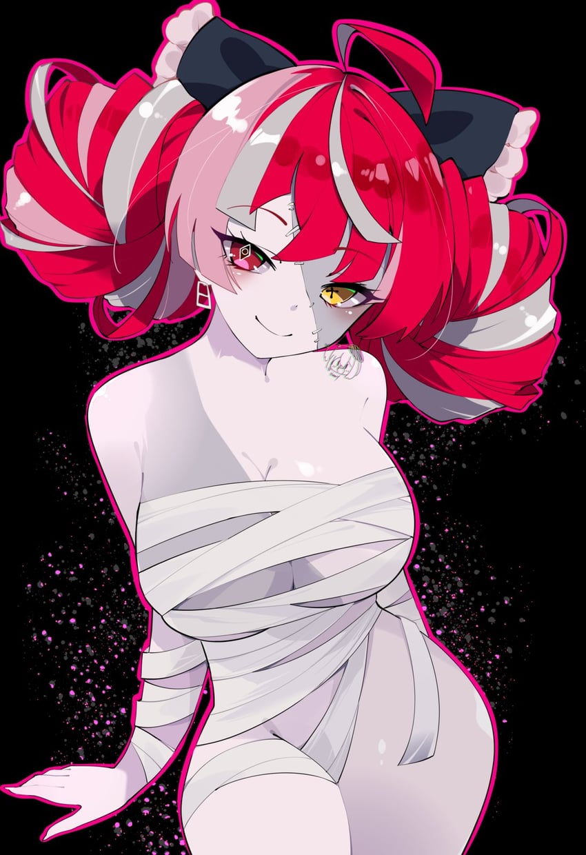 kureiji ollie (hololive and 1 more) drawn by himary_art