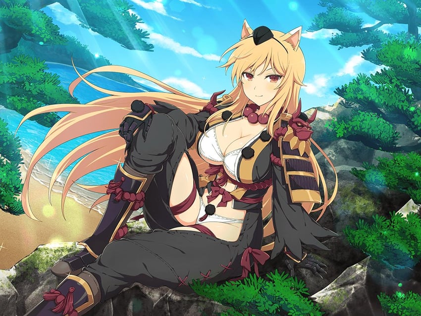 kumi (senran kagura and 1 more) drawn by yaegashi_nan