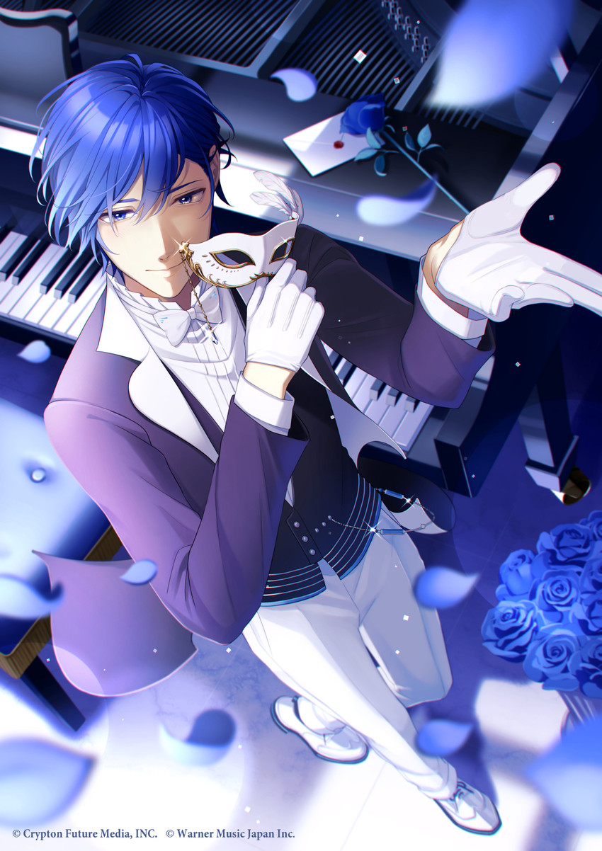 kaito (vocaloid and 1 more) drawn by nokuhashi