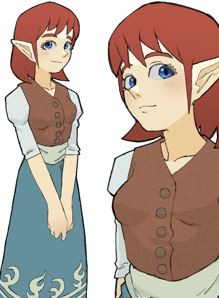anju (the legend of zelda and 1 more) drawn by pantsu-ripper