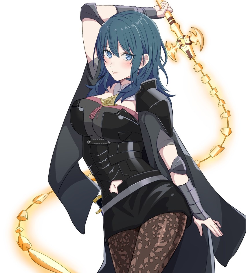 female byleth (fire emblem and 1 more) drawn by monotiina