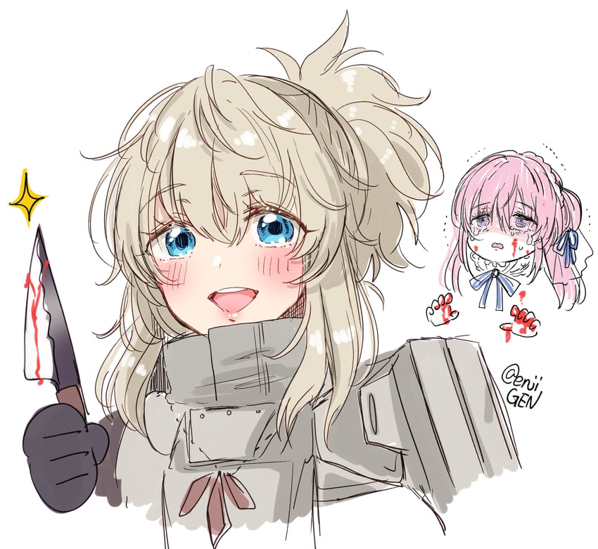 dorothy and pinne (goddess of victory: nikke) drawn by gen_(enji)