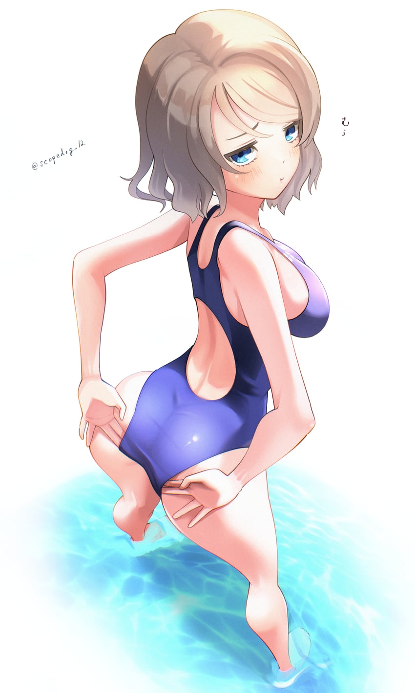 watanabe you (love live! and 1 more) drawn by scopedog_12