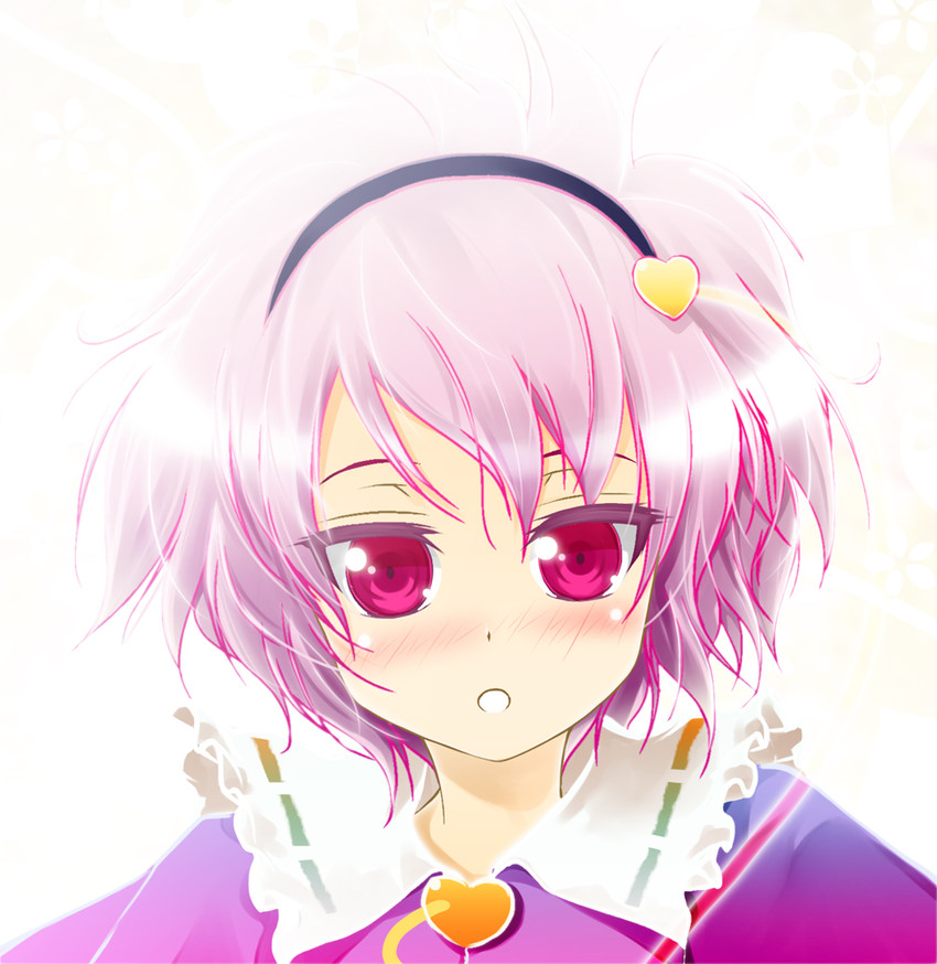 komeiji satori (touhou) drawn by porurin