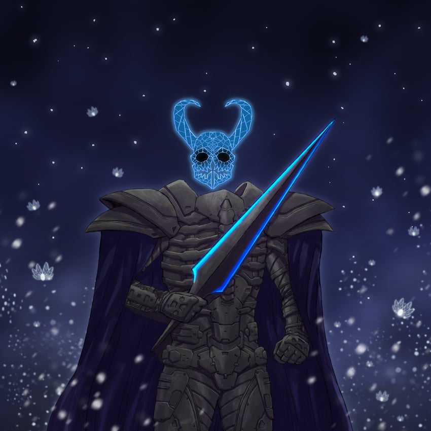 knight and skullhacker (original and 3 more) drawn by adi_(adivider)