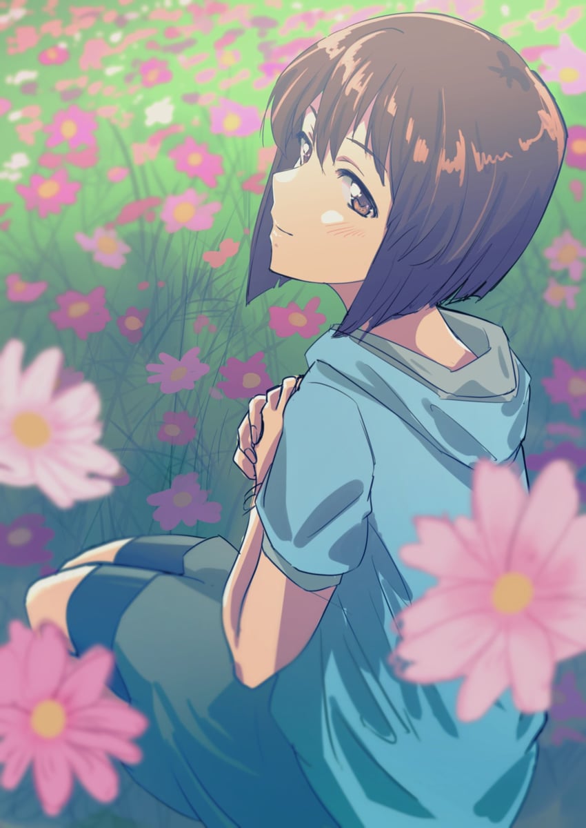 hagiwara yukiho (idolmaster and 2 more) drawn by wanoji