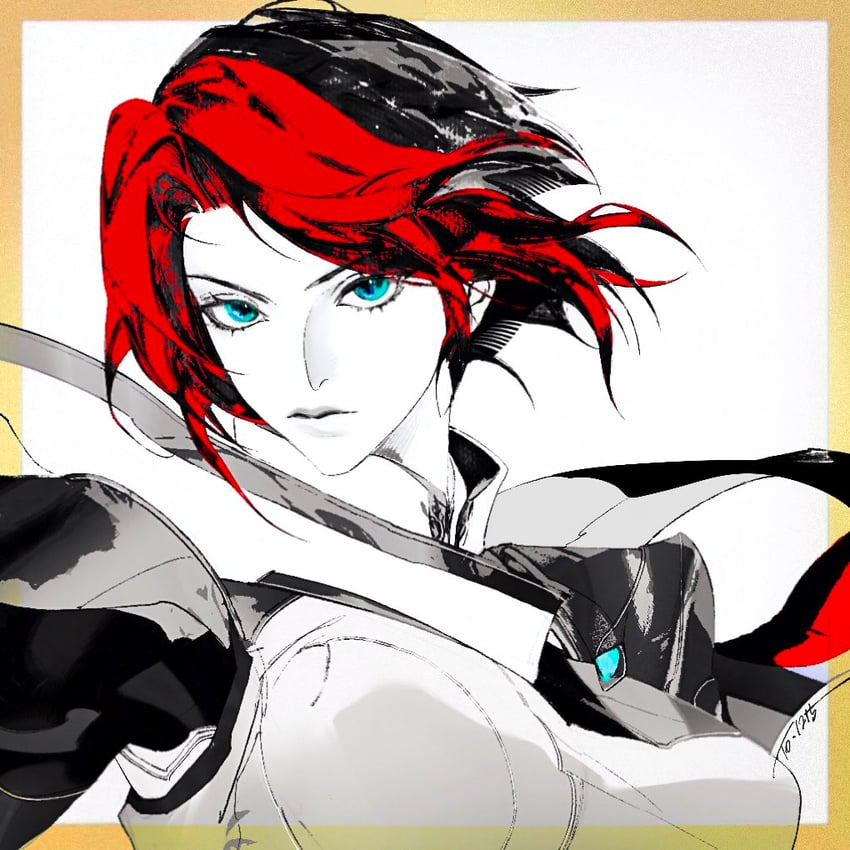 fiora (league of legends) drawn by jian_tai_(cuoyu0)