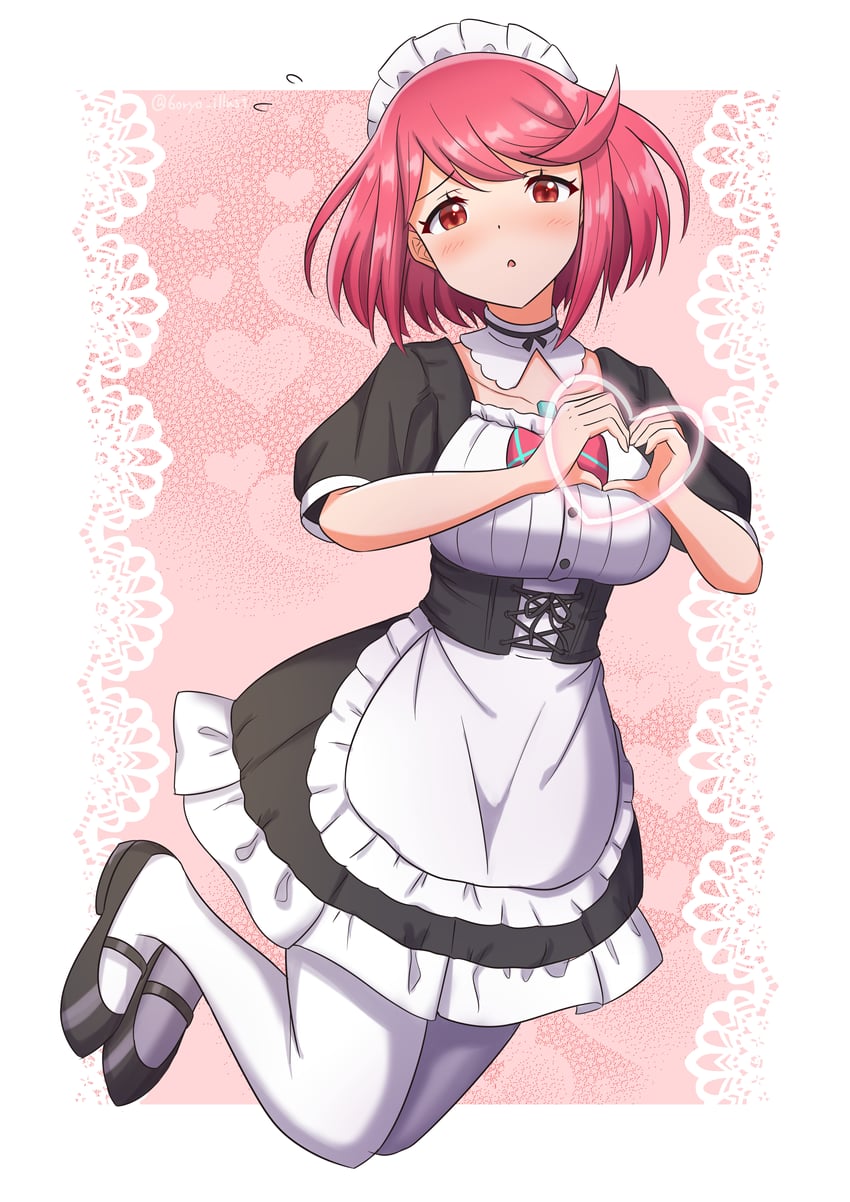 pyra (xenoblade chronicles and 1 more) drawn by ryochan96154