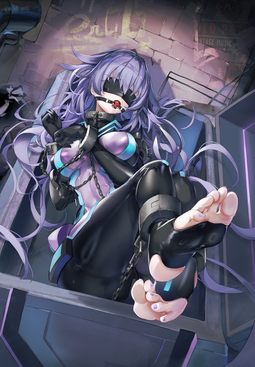 purple heart and next purple (neptune) drawn by xun_li_eins