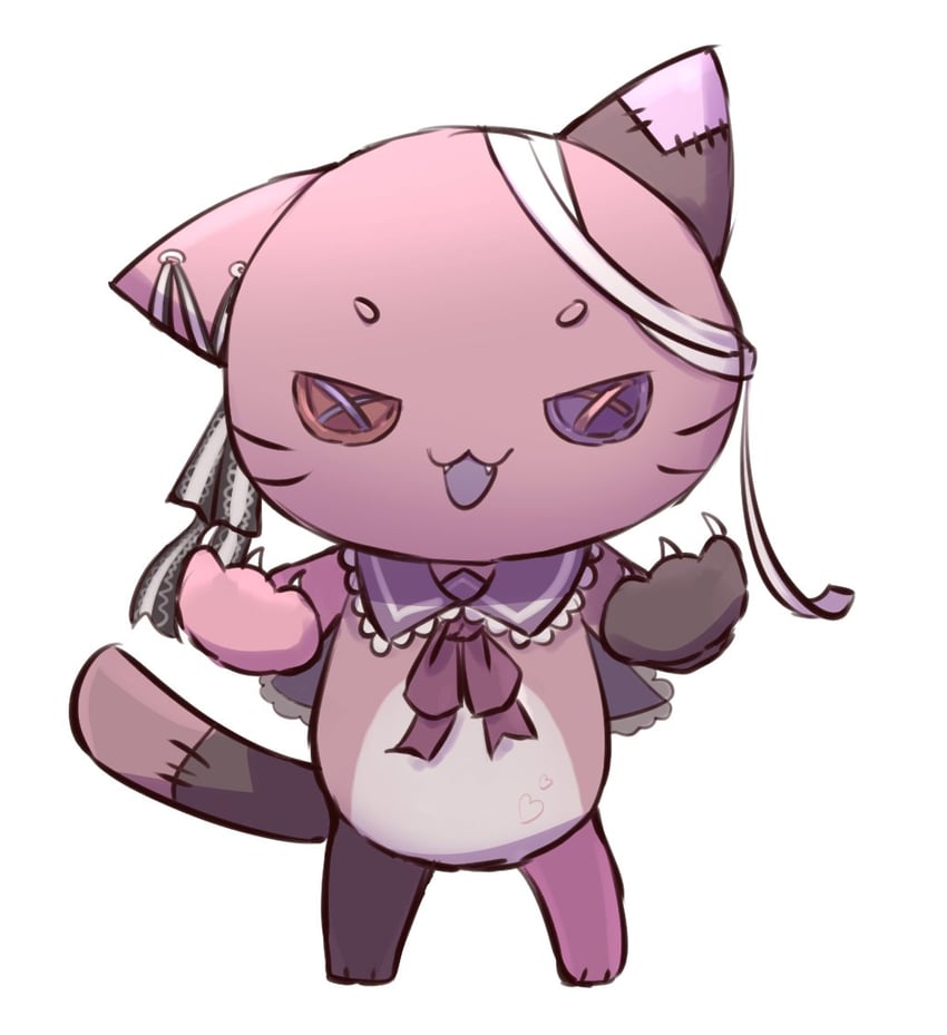 pon-chan (indie virtual youtuber) drawn by milk_tea_1993