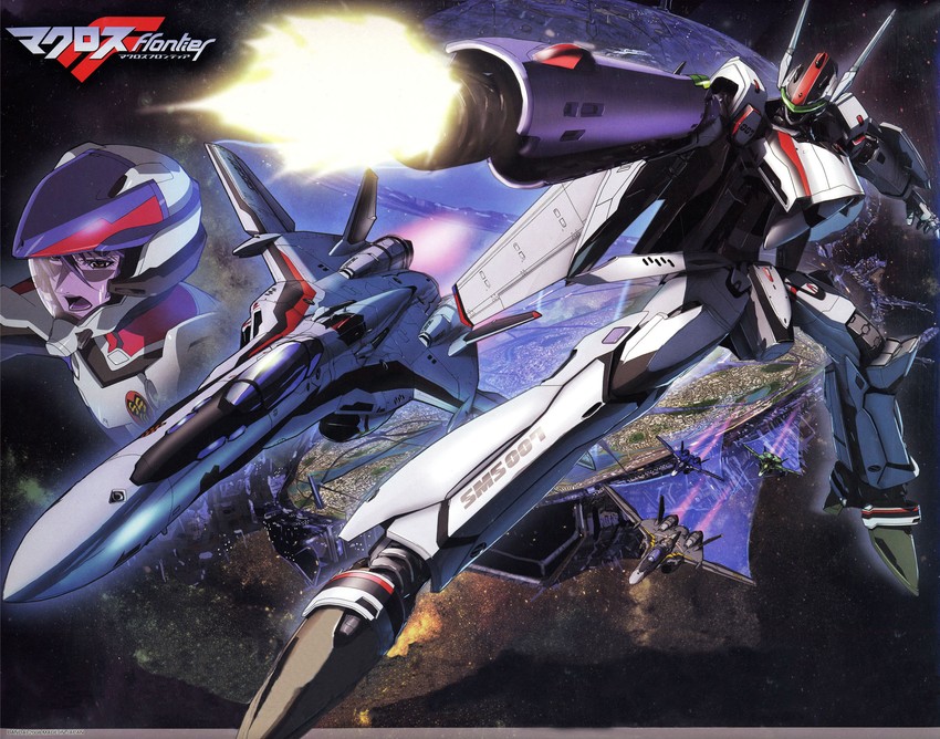 saotome alto, mikhail buran, vf-25, luca angeloni, and ozma lee (macross and 1 more)