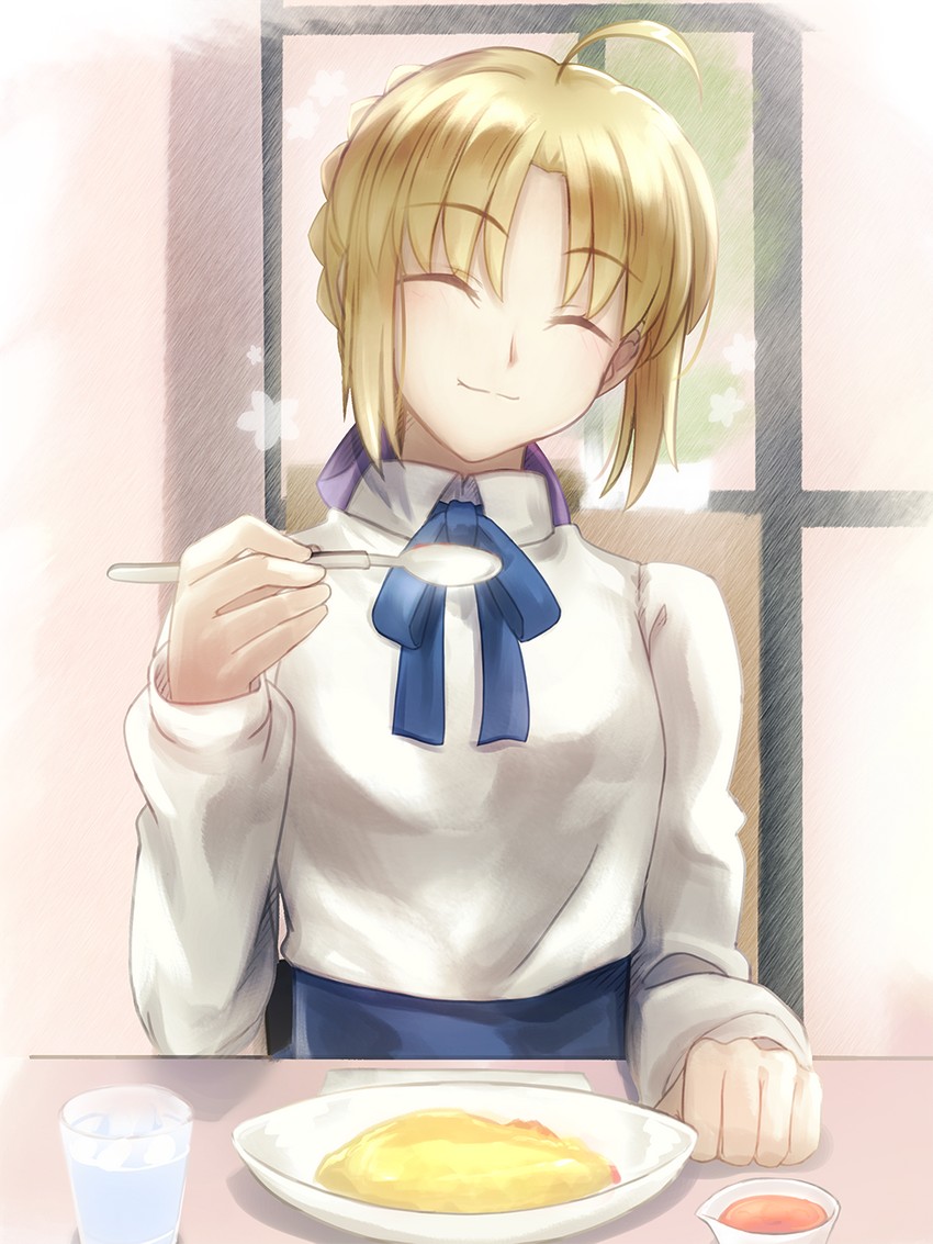 artoria pendragon and saber (fate and 1 more) drawn by shoori_(migiha)